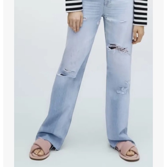 Zara Puff Slides Crisscrossed Sandals - Picture 1 of 13